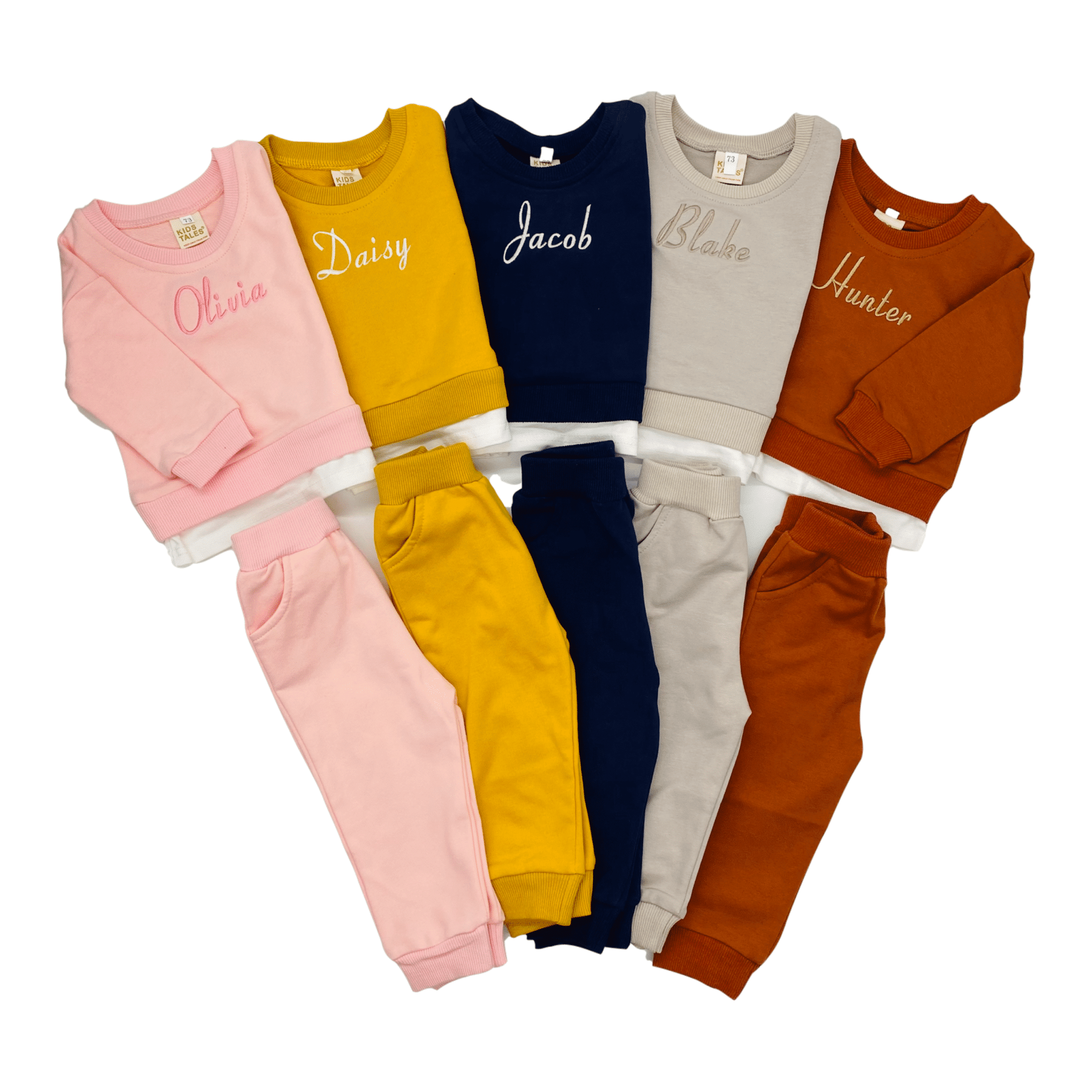 Personalised Navy Loungewear/Tracksuit Set - Image 3